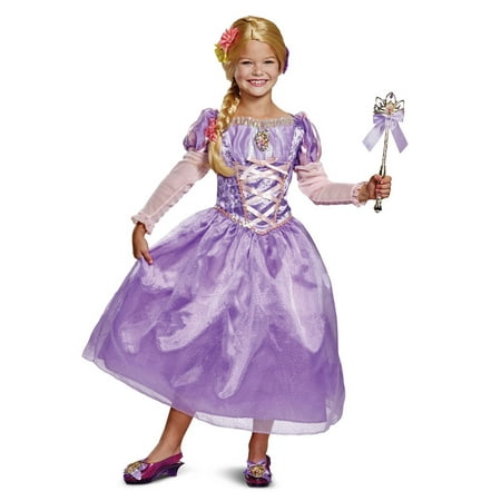 Girl's Rapunzel Deluxe Halloween Costume