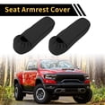 thumbnail image 3 of Unique Bargains Seat Armrest Cover for ford F-250 1999-2007 for ford F-350 1999-2007 Seat Arm Rest Cover Armrest Protector Insert Cover Anti-Scratch Black, 3 of 6