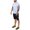White, variant on Vedolay shorts sets men two piece outfits Men's 2 Piece Outfits Short Sleeve Crew Neck T-Shirt and Shorts Sets,Black XL