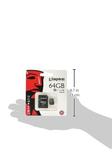 Tarjeta MicroSD Kingston 64 GB, elige tu diseño preferido y recíbelo
