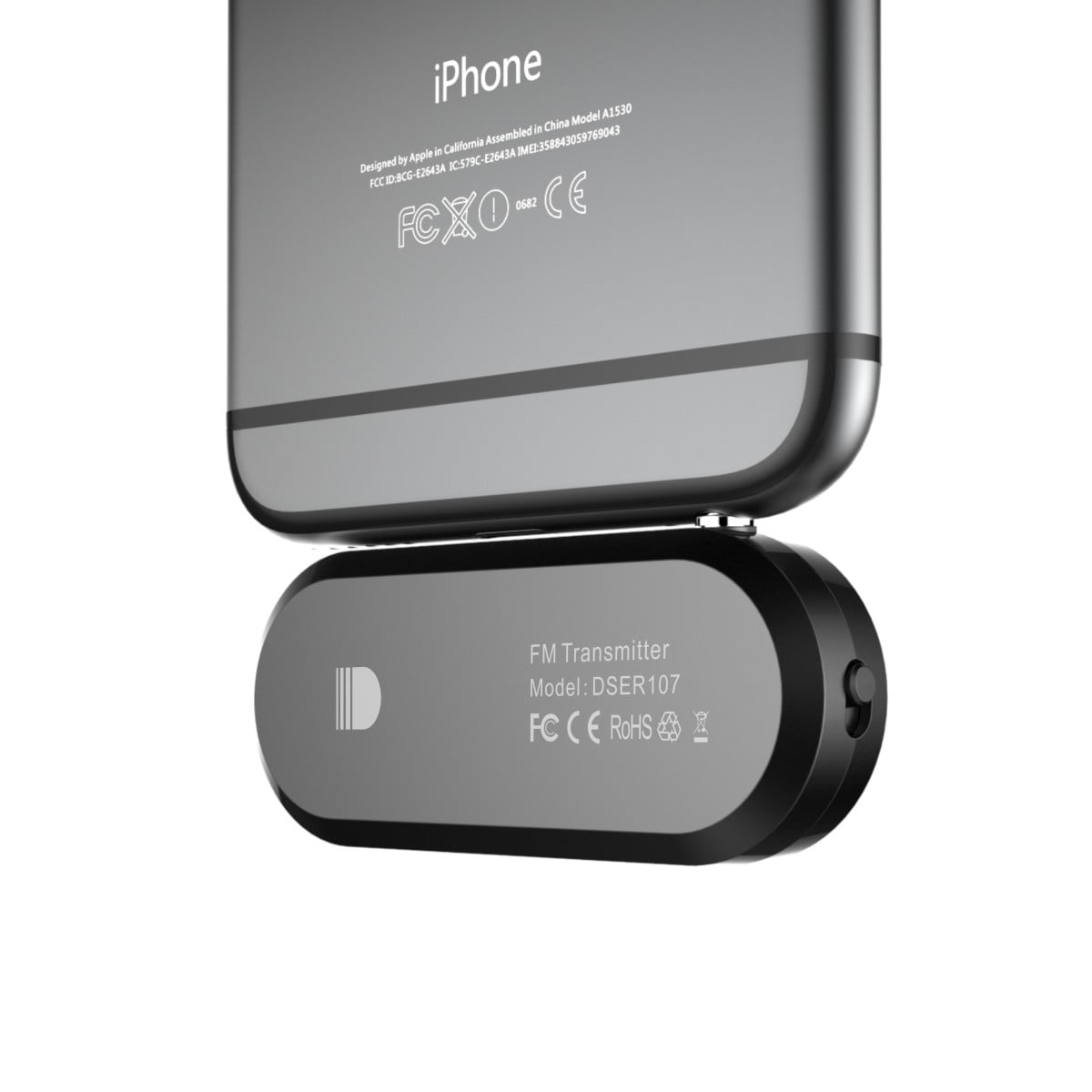 FM Transmitter, Doosl 3.5mm Wireless In 