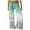 Green, variant on YYDGH Women's Tie Dye Palazzo Wide Leg Lounge Pant Plus Size Active Yoga Pants Loose Trousers Green 3XL