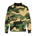 thumbnail image 2 of BiZtdJrK Men's Winter Jackets Long Sleeve Camouflage Fleece Lined Jackets Vintage Casual Zipper Warm Coat,Fleece Neck,with Pockets Sale Of The Day Prime Today Camouflage M, 2 of 5