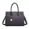 thumbnail image 1 of Bolso de mano de cuero genuino para mujer, bandolera con asa superior, informal, de lujo, novedad de 2024, 1 of 6