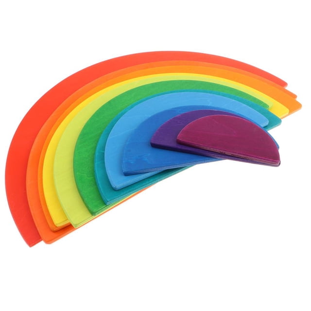 Juguetes Educativos Y Creativos con Rompecabezas - Rainbow Jigsaw Puzzle