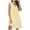 Yellow, variant on Meichang Casual Dresses for Women, Womens Summer Eyelet Dresses Keyhole Scoop Neck Sleeveless Mini Dresses Solid Loose Flowy Sundresses Purple XXXL