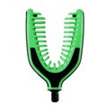 thumbnail image 1 of Adjustable Carp Fishing Rod Rest Head, PA66 & TPR Material, 10.3x6.2cm Size, 65.7g Weight, Green Color Option, Replacement Bracket Tip for Angling Tackle Accessories, 1 of 5
