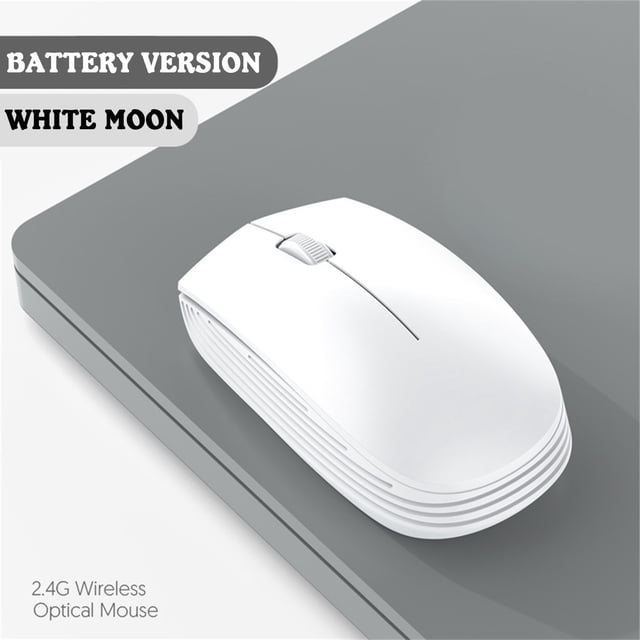 NARABB Wireless Computer Mouse Desktop Notebook Business Office Portable Optical Mouse (battery Version)