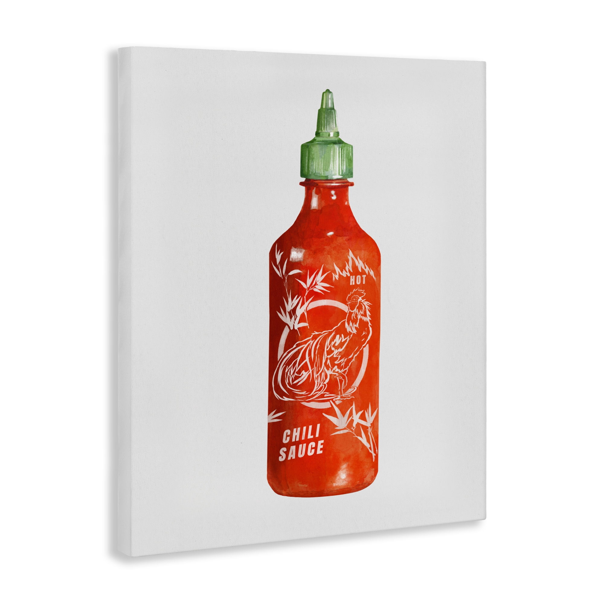 Stupell Industries Iconic Hot Sauce Bottle Canvas Wall Art, design by Rylen McNett
