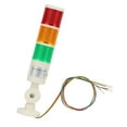 thumbnail image 4 of Luz de advertencia de máquina CNC, rojo/naranja/verde Indicador LED de advertencia de máquina CNC Luz de señal de alarma con sonido de zumbador 24 VCC, 4 of 8