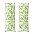 thumbnail image 2 of Bingfone Body Pillow Cover Long Pillow Case With Zipper Decorative Bedding Pillowcase 20"X54" Soft Cushion Pillow Case For Bedroom-Kawaii Avocado, 2 of 8