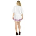 thumbnail image 4 of HAPPY BAY Women's Plus Size Swing Bathing Suit Swimwear Cover Ups 3X-4X White, Solid, 4 of 5