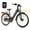 Gray, variant on 26" Electric Bike for Adults 20mph 30-50miles Range, Peak 750W High-Speed Motor Commuter Ebike with 468Wh Removable Battery, Lockable Front Suspension