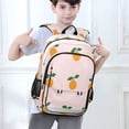thumbnail image 6 of FORMRS Unisex School Backpack 17" Student Travel Bag with Laptop Compartment, Cartoon Citrus, 6 of 7