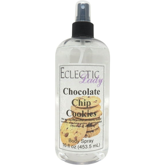 Chocolate Chip Cookies Body Spray, Eclectic Lady, Hydrating Mist, Unisex, 16 oz