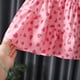 thumbnail image 2 of Vestido de niña de moda estilo occidental amor dulce algodón transpirable vestido de princesa para niños de moda, 2 of 6