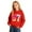 1#Red291, variant on Byoo Toddler Girls Number Graphic Hoodie Soft Long-Sleeved Hooded Sweatshirt Casual Comfortable Kids Pullover Top