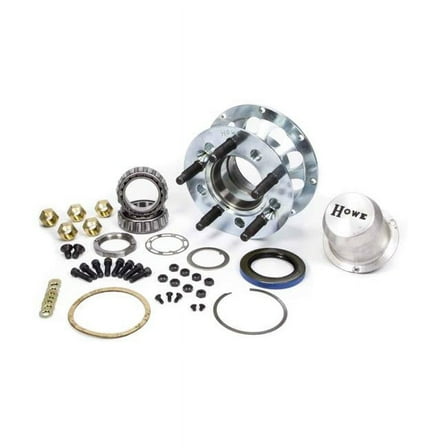 Howe 205118 5 x 5 in. Steel Front Hub Assembly, 8 Bolt