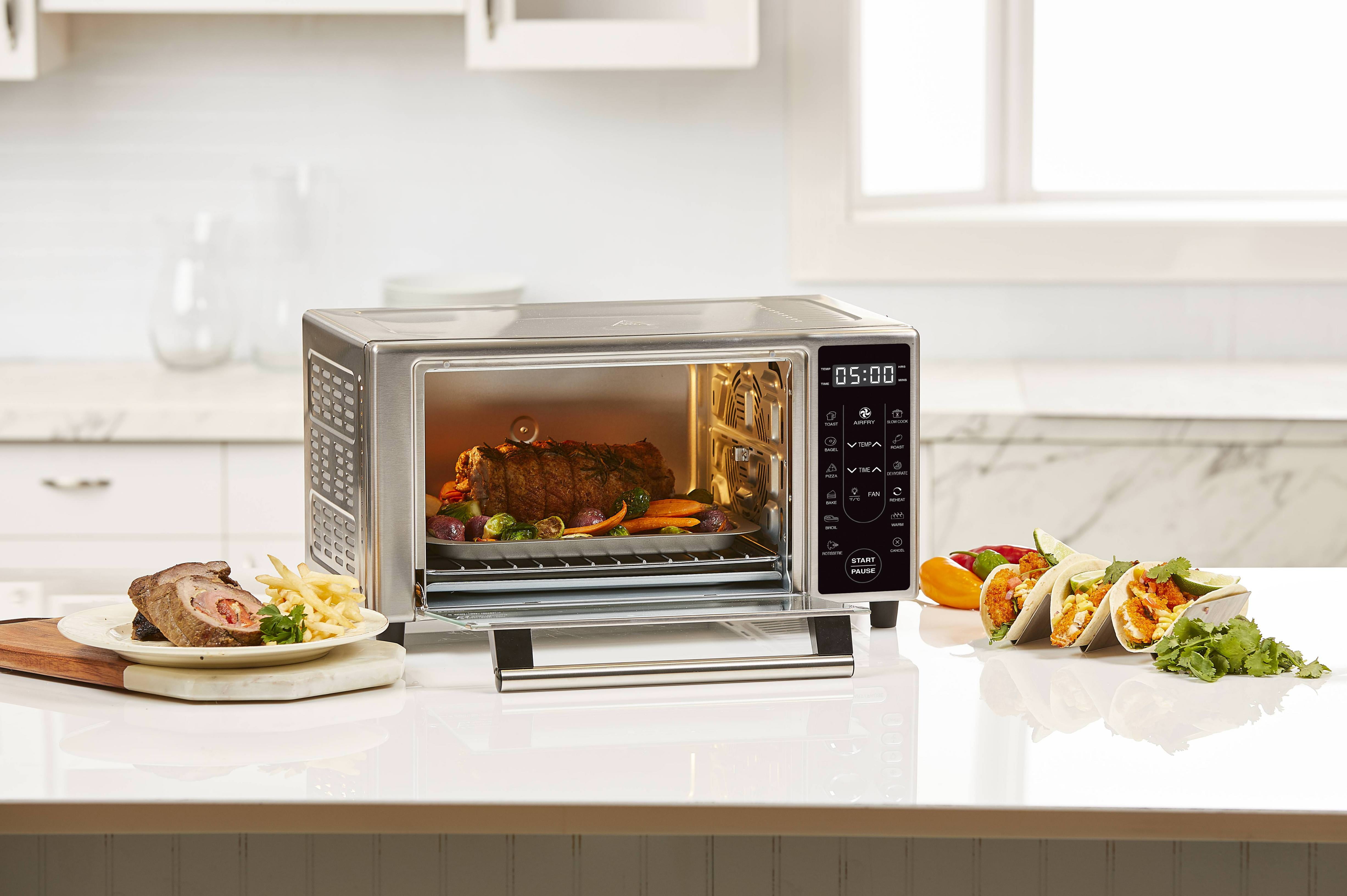 Emeril Lagasse Everyday 360 Air Fryer, 360° Quick Cook Technology, XL  capacity,12 Pre-Set Cooking Functions including Bake, Rotisserie. Broil,  Pizza