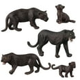 thumbnail image 2 of Gprince Simulation Animal Model Toy Static Action Figures Wild Leopard Ornament Children Collect Toys Gifts, 2 of 8