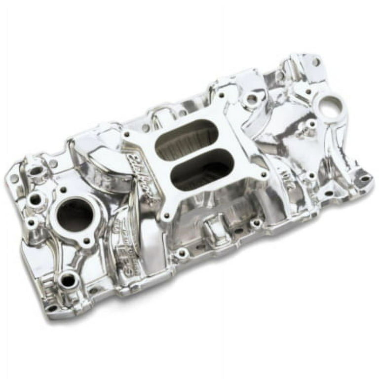 Edelbrock SBC Performer EPS Manifold - Polished Edelbrock SBC Performer EPS Manifold - Polished