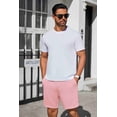 thumbnail image 4 of Pinspark Mens Lounge Sweat Shorts, 7" Casual Elastic Waist Gym Workout Shorts with Drawstring, 4 of 7