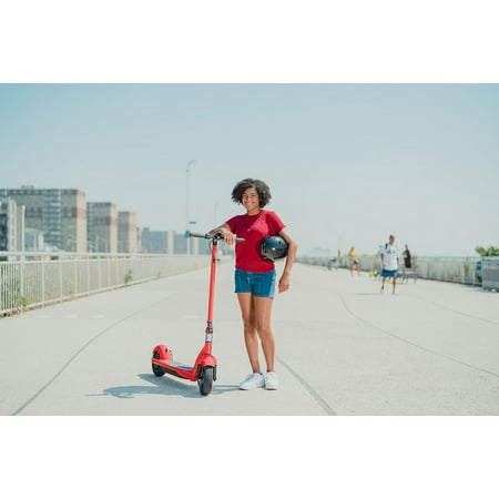 Hover-1 - Alpha Foldable Electric Scooter w/12 mi Max Operating Range & 17.4 mph Max Speed - Red