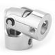thumbnail image 2 of Conector De Motor, Acoplamiento Universal, Junta Universal, Junta De Eje De Aplicación Amplia De Hierro Niquelado, Duradero Para Modelos De Barcos, Modelos De Automóviles ANGGREK U joint, 2 of 8