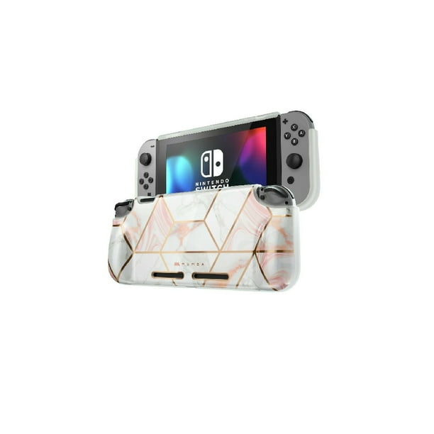 Girl Power Series Nintendo Switch Case Cover Protective Skin Shell Marble Color
