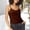 Brown, variant on BILIKEYU Double Lined Thick Material Tank Tops, Adjustable Spaghetti Strap Basic Camisole for Women Sleeveless Fitted Summer Tops, Black