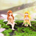 thumbnail image 4 of Figuras de Hadas en Miniatura - 8 Piezas de Adornos de Hadas de Flores Pequeñas, Minifiguras de Hadas de Resina Pequeñas para Decoración de Jardín de Hadas, 4 of 5
