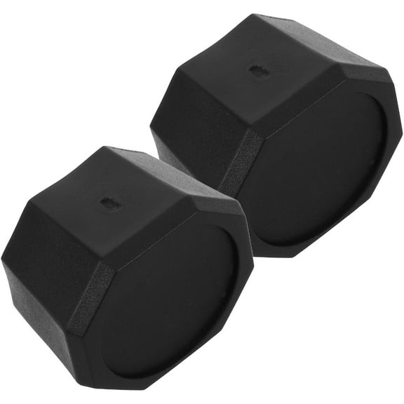 unbranded 2pcs Tennis Racket Handle End Cap Plastic Grip Cover Tennis Racket Butt Tennis Racket End Cover Racket Handle End for Racquetball Racket