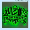 thumbnail image 3 of Handmadetneonsign Barber Metal Sign, Barber Shop Metal Wall Art, Barber Metal Home Wall Decor 037240, 3 of 5