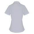 thumbnail image 2 of Premier Womens Stretch Fit Poplin Short Sleeve Blouse, 2 of 4