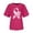 T1 Hot Pink, variant on Womens Breast Cancer Awareness Tops Round Neck Short Sleeve T Shirts Summer Fashion Casual Trendy Flattering Everyday Loose Pullover Tee