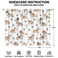 thumbnail image 2 of Cute Puppy Curtains-blackout Curtains Bedroom Decor Living Room Darkening Grommet Window Drapes 2 Panels Set 52"x 84", 2 of 2