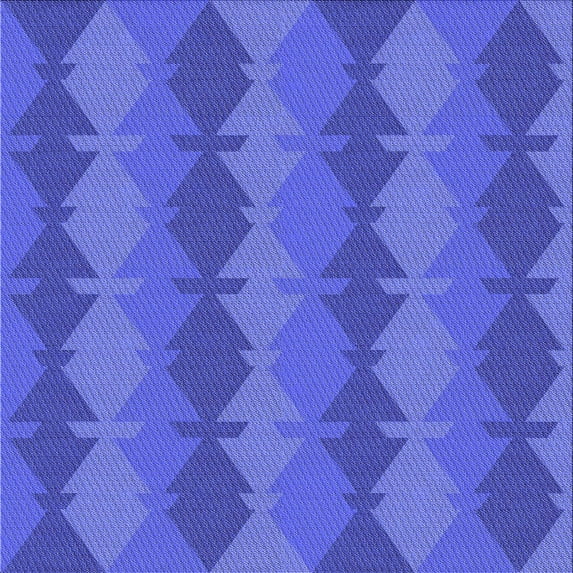 Ahgly Company Indoor Square Patterned Light Slate Blue Area Rugs, 8' Square