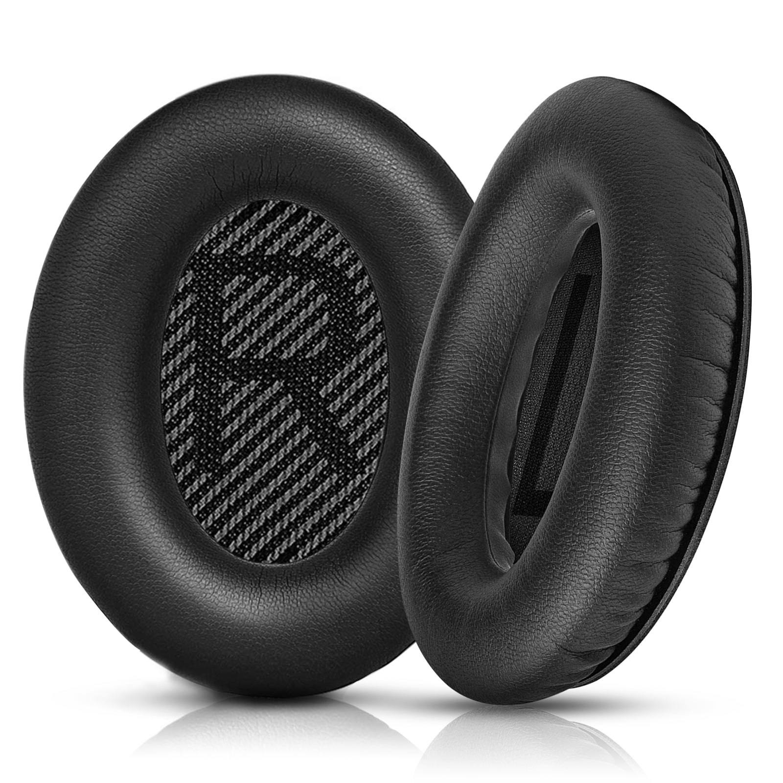 Replacement Ear Pads Fit for Headphones, 2 Pcs Noise Isolation Memory Foam Ear Cushions Cover Compatible with QuietComfort 35 (Boses QC35), Quiet Comfort 35 II (Boses QC35 II) over-Ear Headphone Walmart.com