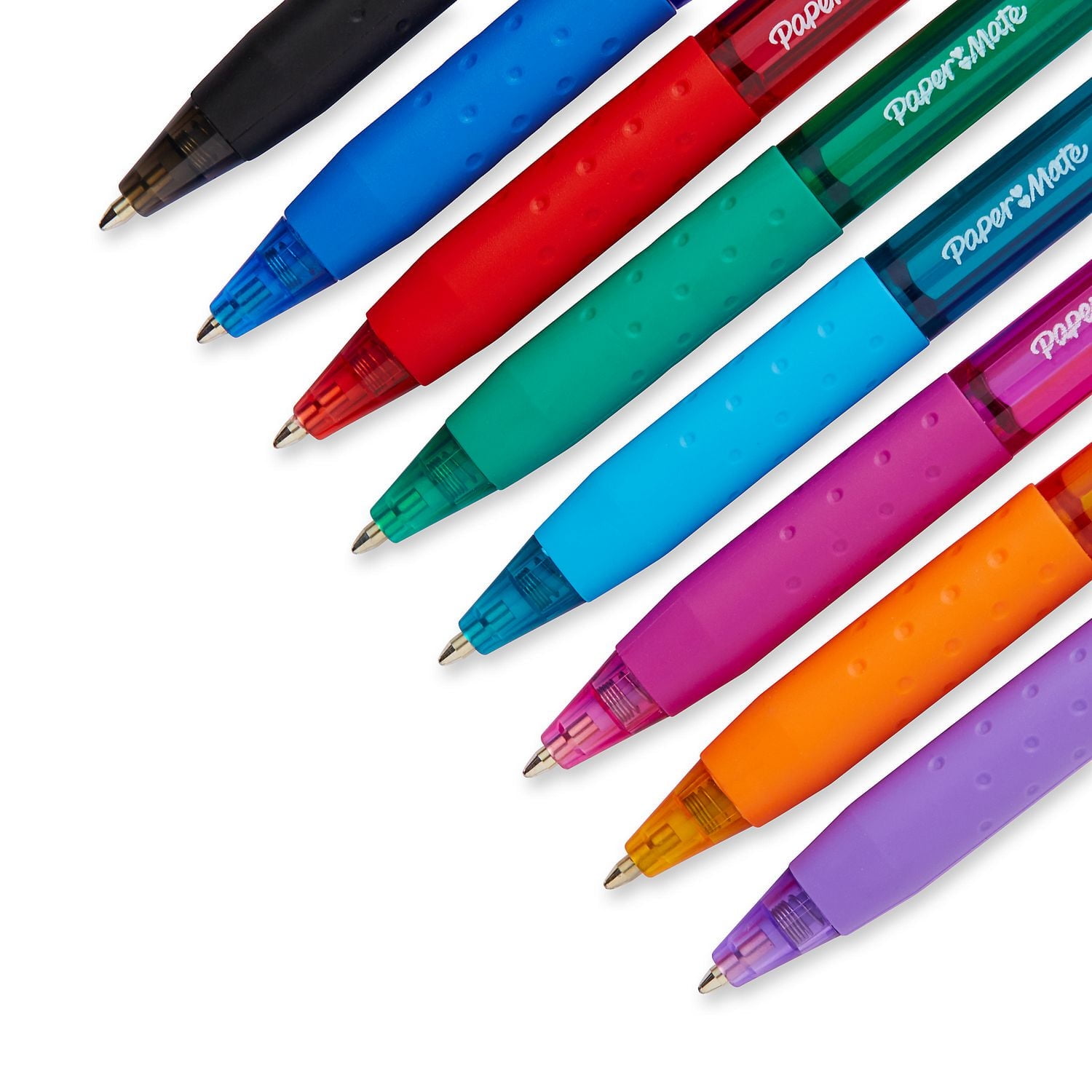 Paper Mate InkJoy 300RT Retractable Ballpoint Pens, Medium Point (1.0 mm), Assorted Colours, 8 Count