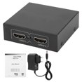 thumbnail image 1 of Lishi Répartiteur HDMI Haute Définition : 1 Entrée 2 Sorties, Réception Audio, Prise EU (100-240V), 1 of 17