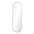 thumbnail image 1 of Espejo Home Trends Cuerpo Completo Ovalado marco de Aluminio Dorado 120.4x36.7cm, 1 of 4