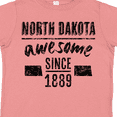 thumbnail image 4 of Inktastic North Dakota Awesome Since 1889 Boys or Girls Toddler T-Shirt, 4 of 5