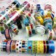 thumbnail image 3 of Cuadros Decorativos 10 Uds 1,5 cm x 2,5 m papel adhesivo adhesivo decorativo Washi Tape, 3 of 8
