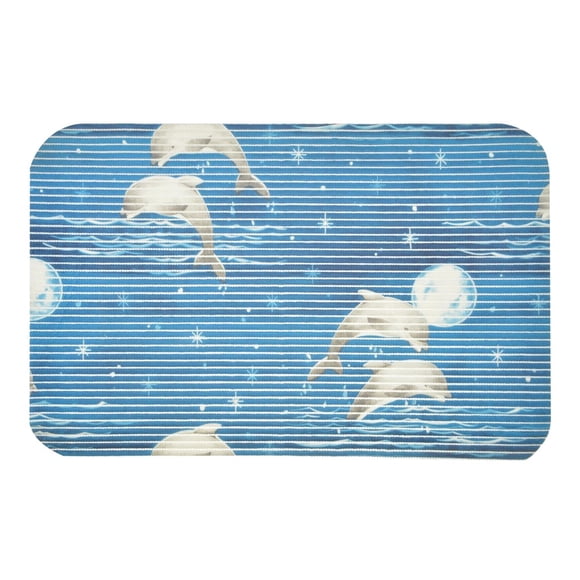 Tapete Antiderrapante Aquamat Baño Pvc 50X80 Cm