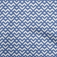 thumbnail image 1 of oneOone Tissu Velours Bleu Sarcelle à Rayures Diagonales Tissu Imprimé au Mètre 58 Pouces de Large, 1 of 4
