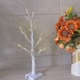 thumbnail image 1 of Decoración De Pascua, (Blanco Cálido) Temporizador Árbol De Pascua Con Pilas, Árbol De Abedul Iluminado Con Luz Led, Luz De Árbol Artificial Para Decoración De Pascua, 45, 1 of 3