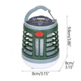 thumbnail image 4 of Min LED Linterna para acampar Linterna 2 en 1 USB Linterna recargable Colgable Inalámbrico Tienda de campaña Luz para interiores al aire libre Hogar Dormitorio Patio trasero Patio, 4 of 4