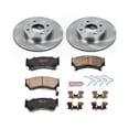 thumbnail image 3 of Power Stop Front Stock Replacement Brake Pad and Rotor Kit KOE1172, 3 of 8