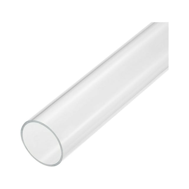 Acrílico Tubo Transparente Rígido Redondo Tubo 56mm ID 60mm OD 14 para Lámparas y Linternas, Agua Refrigeración Sistema