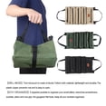 thumbnail image 4 of Soidarity Bolsa de almacenamiento portátil de tela Oxford, bolsas de herramientas de reparación de gran capacidad con cremallera, bolsa de bolsillo Ropa Deportiva, Zapatos Caqui Soidarity OD028118-01, 4 of 6